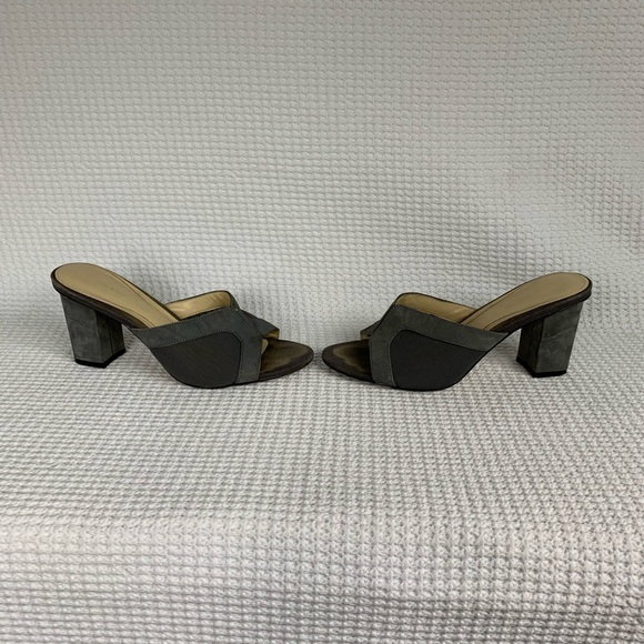 Calvin Klein Jerri Nubuck Suede Mules - Picture 4 of 5